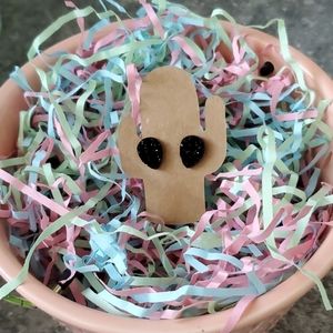 Drop Faux Druzy Earrings